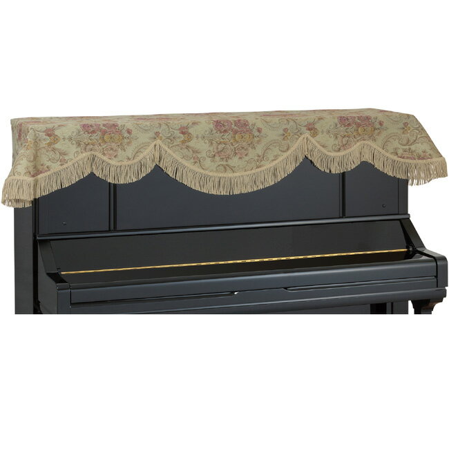 アップライトピアノトップカバー メーカー甲南のピアノトップカバー サイズはフリーサイズです。 88鍵のアップライトピアノに適応しております。 ■生地 ポリエステル100％ ※ピアノは商品に含まれません