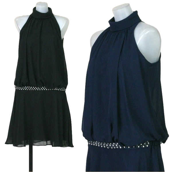 在庫処分 アメリカンスリーブワンピース 15号 ブラック