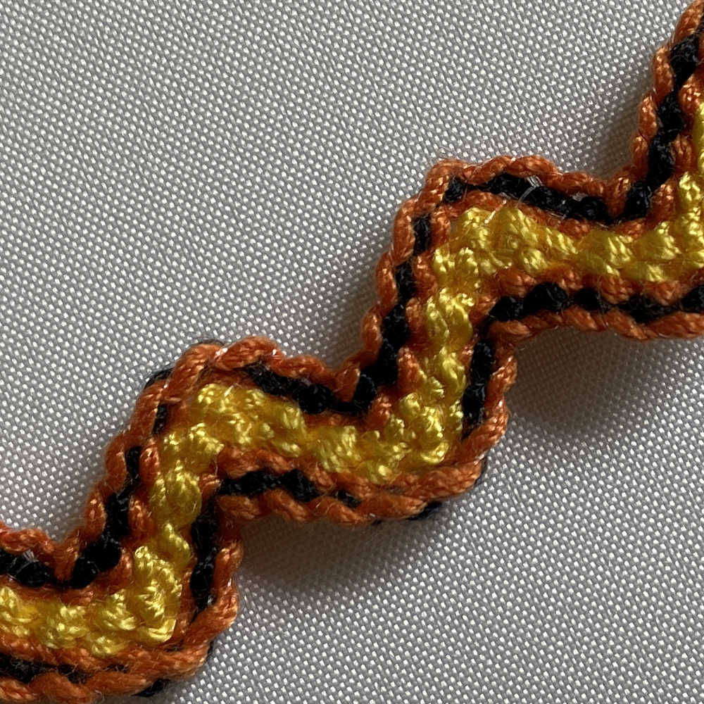 トリミング ブレード・テープ 長さ約3m80cm　波状のブレードテープ　ブレードリボン