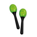 NINO(ニノ) プラスチックマラカス 緑 お子様用打楽器 NINO569GG
