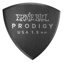 ERNIE BALL ピック6枚パック PRPDIGY 黒 ラージシールド型1.5mm　EB9332　送料無料 郵便