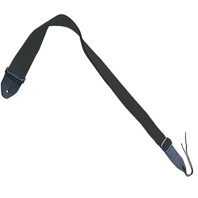 ナイロン製のオーソドックスなギターストラップです。 紐付きでお買い得です。 ナイロン製 カラー:BK(ブラック) 幅:5cm 長さ:120〜170cm