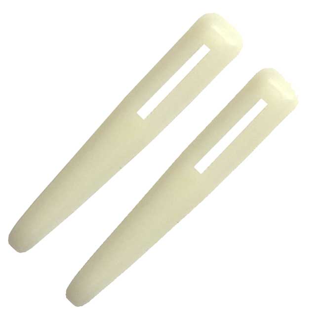 Rakuten - ささどめ 長さ4cm 2個 小物入れ用袋留め具 紐止め 笹止め 笹コハゼ　袱紗(ふくさ)のツメ 手芸 パーツ アクセサリー ボタン　送料無料 郵便