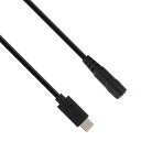 USB-Cからミニジャック(メス) ケーブル TD-USB-F015 ブランド:TRUE DYNA ※USBから出力の一方向のみ対応 スマートフォンやタブレットにミニジャックのヘッドホンをつなぎたい時など 出力用ケーブル