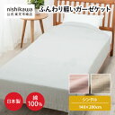 【15日限定!ポイント15倍】 nishikawa(西川)公式 【アウトレット】ボーテ ガーゼケット※在庫限りにつき特別価格(シングル)140×200cm綿10...