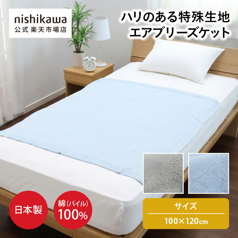 nishikawa(西川)公式 【アウトレット】エアブリーズケット ※在庫限りにつき特別価格(その他)100×120cm..