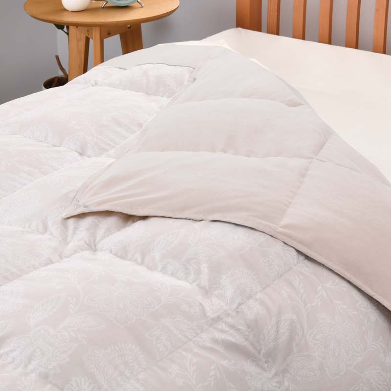【7%OFFクーポン&ポイント2倍 4日20:00~11日1:59】 [nishikawa(西川)公式ショップ限定]抗菌・軽くてやわらか 洗えるダウンケット(羽毛肌掛けふとん)[ダック](キングロング)230×210cm特別企画オリジナル商品/衿元+裏面パイル羽毛肌掛け/抗菌 [2]