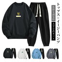ジャージ メンズ スウェット上下セット セットアップ 2点セット カジュアルアウター ルームウェア トレーニング スポーツ ワンマイルウェア 快適 運動着 秋 ...