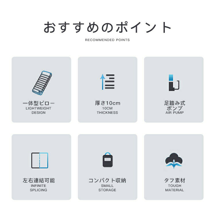 コンパクトエアーベッド 折りたたみ キャンプ 防災 アウトドア 車中泊マットコンパクト ふわふわ おすすめ 防水 マット ベッド お昼寝 テント泊 簡易ベッド 家族用 備蓄用 防災グッズ 災害対策 防災用品 避難グッズ 家族 避難用品 地震対策 防災セット 折り畳み 送料無料 nishiki-kobe-10000109 Nishiki Kobe楽天市場店 サンプル画像3