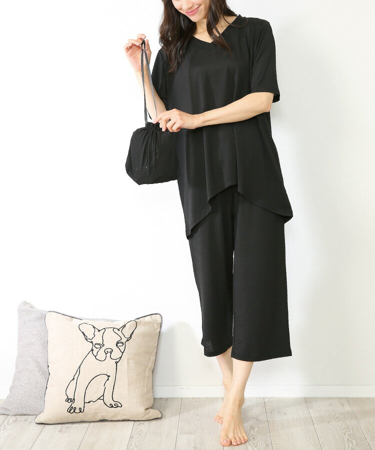 楽天市場】パンツ 7分丈（パジャマ｜ナイトウェア・ルームウェア