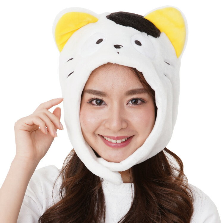 着ぐるみ キャップ タマ＆フレンズ タマ アニメ キャラクター コスプレ ハロウィン ハロウィーン 衣装 変装 変身 コスチューム かぶりもの 帽子 CAP ぼうし ハット仮装 学祭 USJ 忘年会 イベント サザック SAZAC cap-szc232