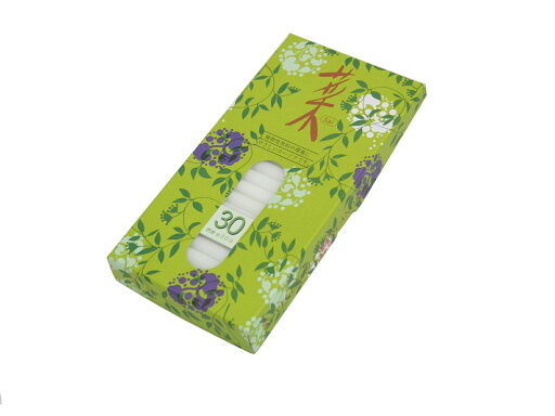 カメヤマローソク 菜 30(60本入) カメヤマローソク 菜 30(60本入)