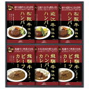 飛騨高山ファクトリー 松阪牛・近江牛・飛騨牛仕込みハンバーグ&カレー詰合せ HBK-40|のし 包装 無料 ギフト 内祝 香典返し 返礼品 お中元 お歳暮