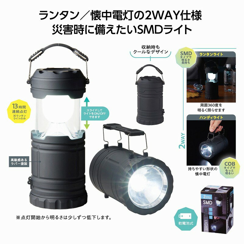 1個から注文可 2スタイルSMDマルチライト ノベルティグッズ 販促品 ノベルティ 景品 粗品