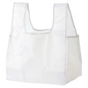 1個から注文可 デイリーエコバッグ ライトグレー 7342GY ノベルティグッズ 販促品 ノベルティ 景品 粗品