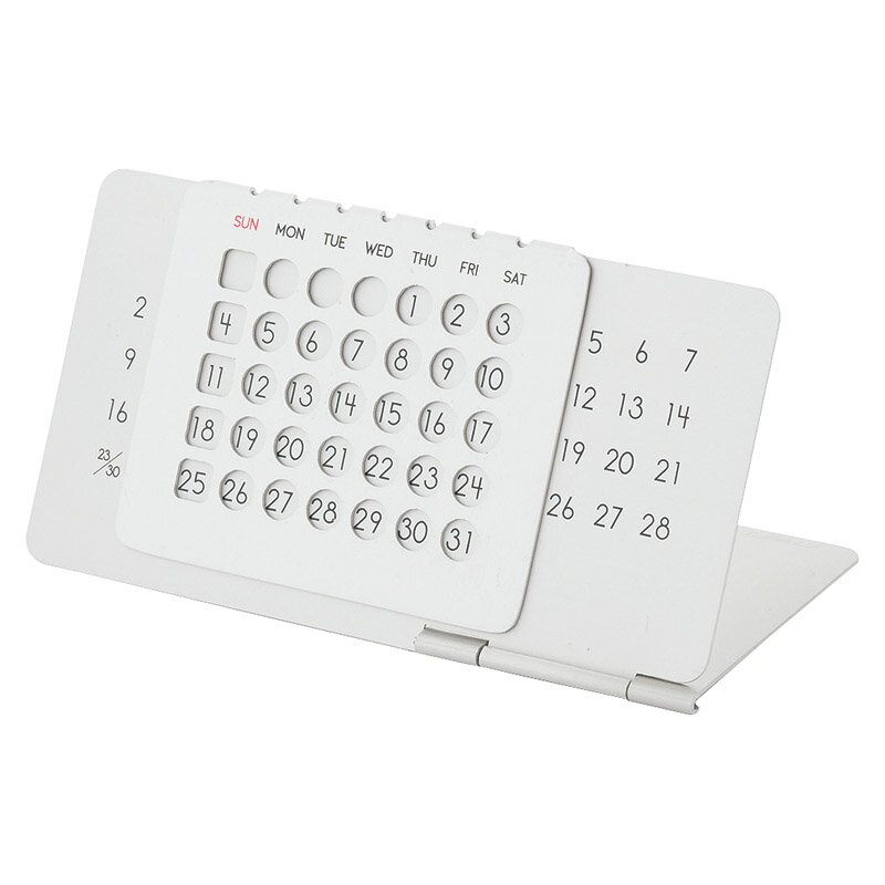 1個から注文可 アルミ万年カレンダー シルバー TS-1132-005 ノベルティグッズ 販促品 ノベルティ 景品 ..