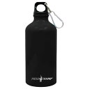 1個から注文可 フィールドチャンプ アルミボトル500ml ブラック 107-212 ノベルティグッズ 販促品 ノベルティ 景品 粗品