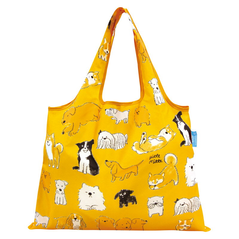 Rakuten - 1個から注文可 デザイナーズジャパン 2way Shopping Bag うちのこかわいい DJQ-13720-PO ノベルティグッズ 販促品 ノベルティ 景品 粗品
