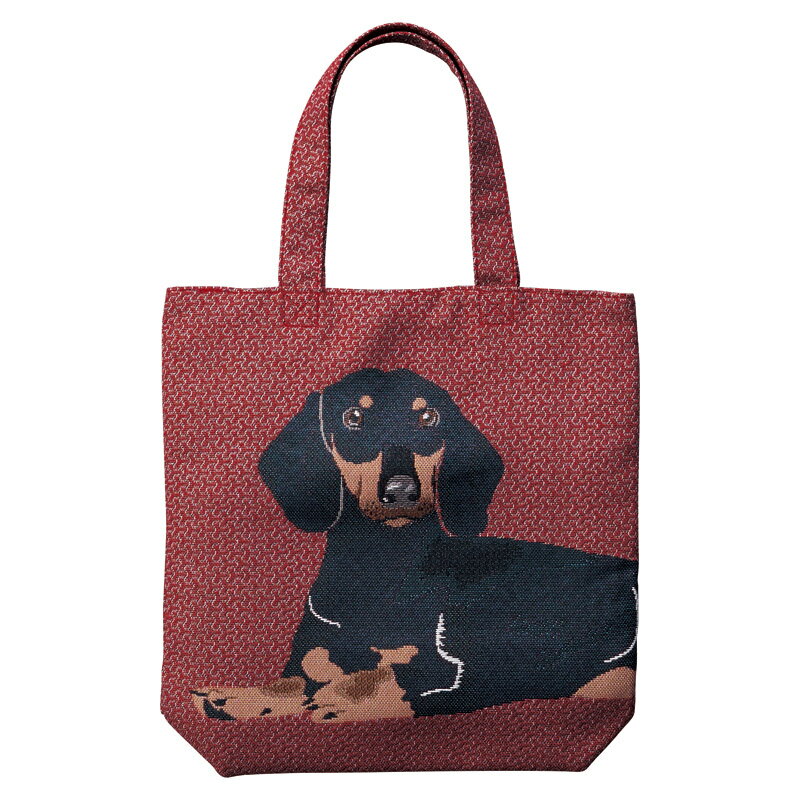 Rakuten - 1個から注文可 ワンダフルピース ライフ トートバッグ ダックスフンド 0765007700 ノベルティグッズ 販促品 ノベルティ 景品 粗品