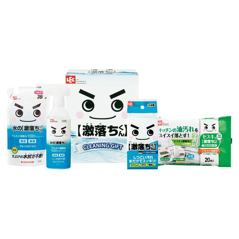 乐天商城 - 1個から注文可 レック 激落ちくんセット LGS-125N ノベルティグッズ 販促品 ノベルティ 景品 粗品