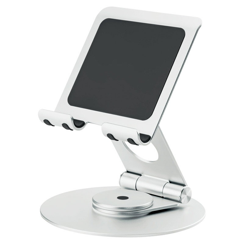 1個から注文可 キングジム タブレットスタンド（回転式） TBL10-SL ノベルティグッズ 販促品 ノベルテ..