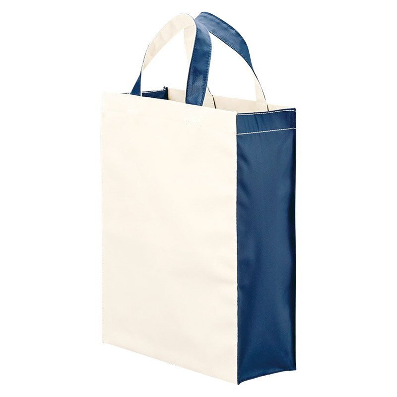 Rakuten - 1個から注文可 再生PETユーティリティバッグコンビ（M） ネイビー TR-1205-006 ノベルティグッズ 販促品 ノベルティ 景品 粗品