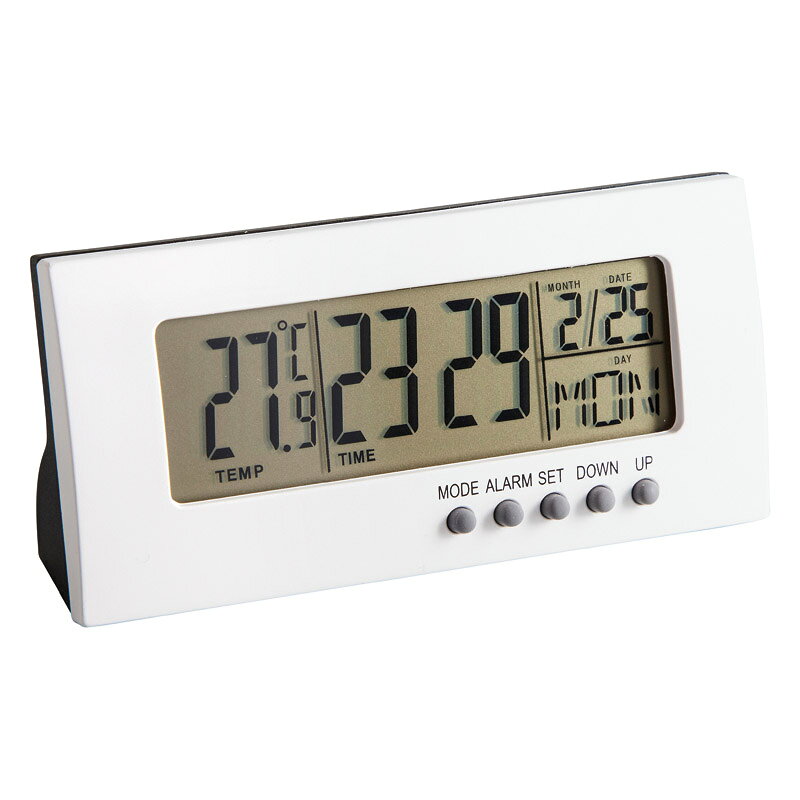 Rakuten - 1個から注文可 マルチデジタルクロック SC-1715 ノベルティグッズ 販促品 ノベルティ 景品 粗品