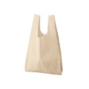 1個から注文可 コットンリネンマルシェバッグ(M) ナチュラルベージュ ノベルティグッズ 販促品 ノベルティ 景品 粗品(4)