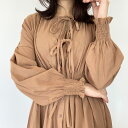 【半額!スーパーsale限定】 シャツワンピース ロングワンピース ONE SIZE 黒 ブラウン 長袖 レディース きれい かわいい 大人 おしゃれ 20代 ...