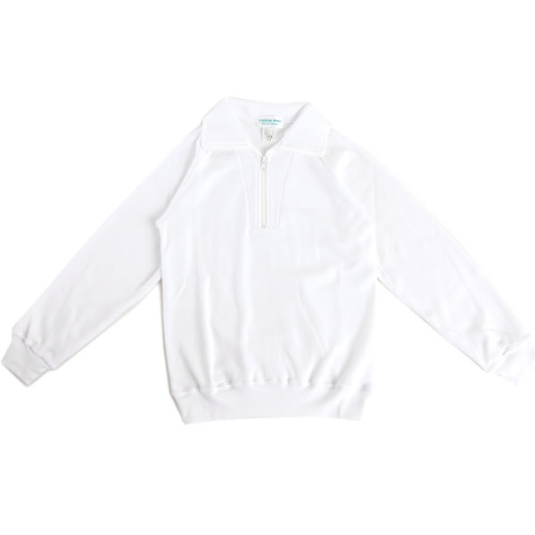 小学生制服 半開チャックトレシャツ 長袖 男女兼用 A体