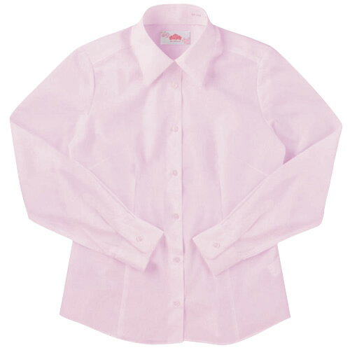 BESTELLA ビーステラ スクールシャツ ワイシャツ 女子 ピンク 長袖 BS302