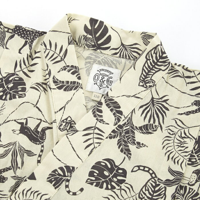 オーシャンアンドグラウンド Ocean＆Ground 甚平スーツ 浴衣 男児 男子 JUNGLE&MODERN MARINE 1312601