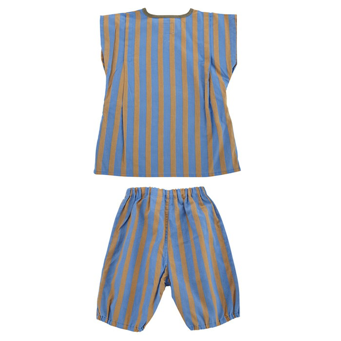 オーシャンアンドグラウンド Ocean＆Ground 甚平スーツ 浴衣 男児 男子 STRIPES 1312603