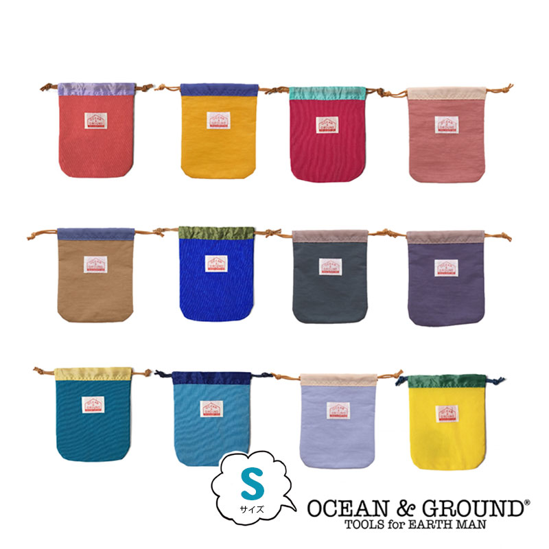 Drawstring Bags - オーシャンアンドグラウンド Ocean＆Ground 巾着 小 GOODAY 1715921 1325907