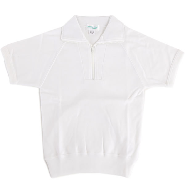 小学生制服 半開チャックトレシャツ 半袖 男女兼用 A体