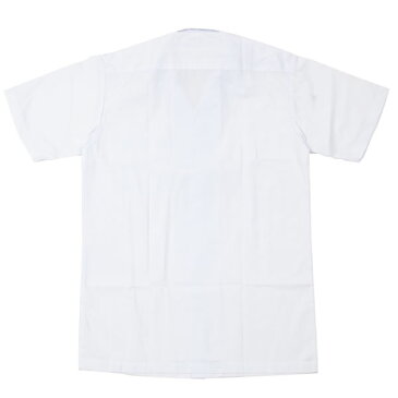 スクールシャツ 半袖 開衿 B体(撥水加工)カッターシャツ ワイシャツ Yシャツ【男の子 男子 学生服 制服 学ラン スクールワイシャツ 学生シャツ 中学生 スクールシャツ スクール 学生ワイシャツ 高校生 半袖シャツ 夏服 メンズ 開襟シャツ 夏用 学生 半袖スクールシャツ】