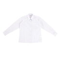 スクールシャツ 女子 長袖 シャツ ブラウス Yシャツ ワイシャツ カッターシャツ 学生服 小学生 中学生 高校生 制服 角衿 150A-175A/150B-1...