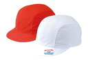 ツイル 紅白体操帽 女子用 風船型（アゴゴム付）赤白帽 紅白帽