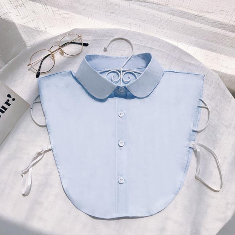 丸襟 フリル襟 ボタンつけ フォーマル つけ襟 レイヤード 通勤 レディース OL 重ね着 付け衿 シャツ風 角襟 折り襟 オフィス フェイクカラー アクセサリー 無地 レギュラーカラー お洒落 会社 3