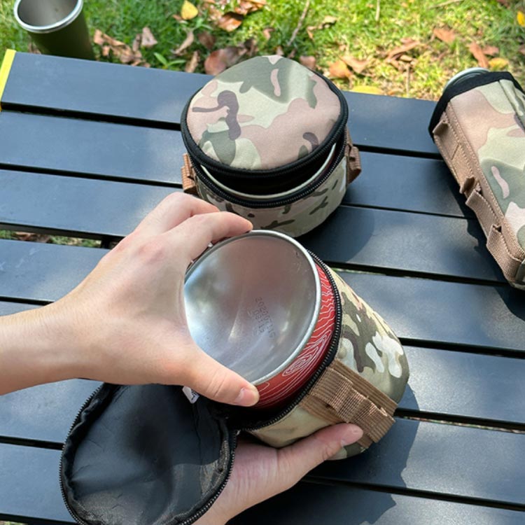 アウトドア用OD缶ケース ガス缶カバー 軽量 ガス缶収納バッグ 収納ケース アウトド...