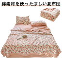 掛け布団 夏用 夏布団 肌布団 180×200cm 涼寝具 ひんやり寝具 綿 コットン 梅雨 湿気対策 肌掛けケット 洗える ウォッシャブル ケット 寝具 春 ...