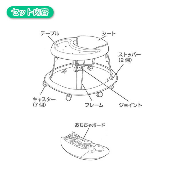 ★送料無料★SmartAngel)Gウォーカーデラックス【歩行器】[ベビー 赤ちゃん おもちゃ 乳児 1歳 ベビーウォーカー ベビー用品 ベビーグッズ 赤ちゃん用品 赤ちゃんグッズ 子供玩具 7か月 7ヶ月]