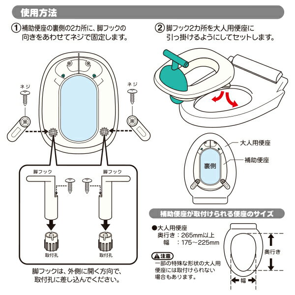 西松屋『SmartAngel抗菌補助便座』