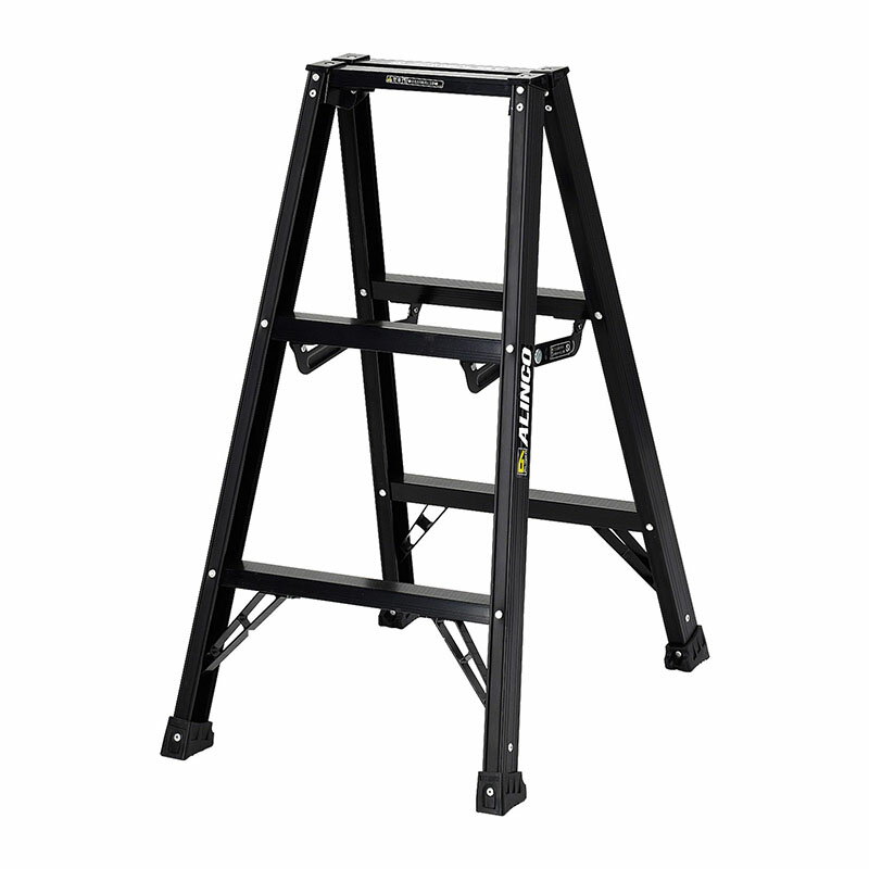 アルインコ(ALINCO) アルミ製軽量専用脚立 90cm シエロブラック BS90FX メーカー直送品 4969182239652【AS】