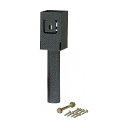 タカショー ラティス用固定金具ブロック埋め込み用 TKP-09 ラティス用柱60mm角対応 4975149347919 倉庫No0001