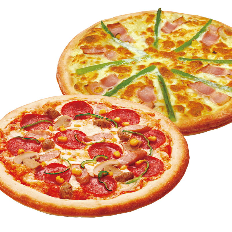 【2枚セット】選べる冷凍ピザ2枚セット 25cm 8カット 送料無料 メーカー直送品