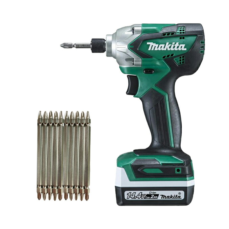 色：白 マキタ(Makita) 充電式インパクトドライバ 14.4V 白 本体のみ TD138DZW