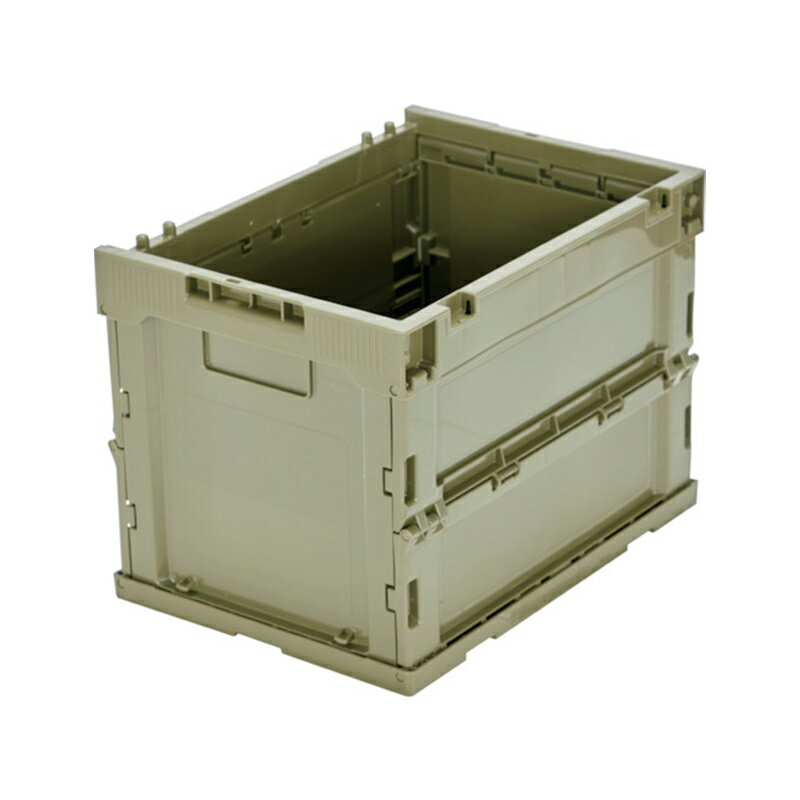 トラスコ α折りたたみコンテナ 20L OD色 TR-S20-OD 4550414138968