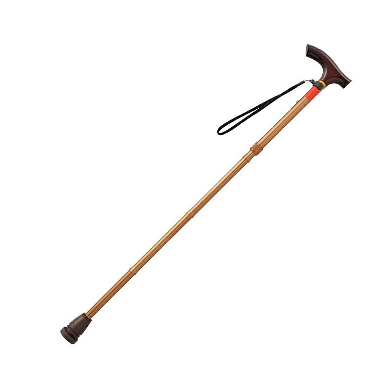 幸和製作所 TacaoF 折りたたみ式伸縮フレキシブルステッキ ブラウン EOF14 4938765777843