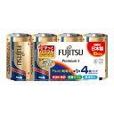 富士通 アルカリ乾電池 単1形 1.5V LR20 Premium S4個パック LR20PS(4S) 4976680271855(2)